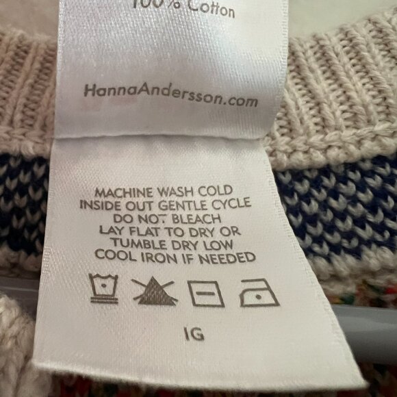 Hanna Andersson Gnome Sweater Romper - Picture 6 of 6